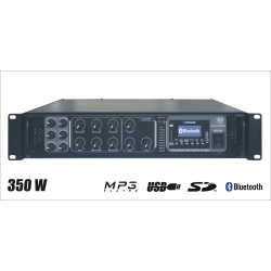 Wzmacniacz radiowęzłowy, RH SOUND, 100V, DCB-350BC 